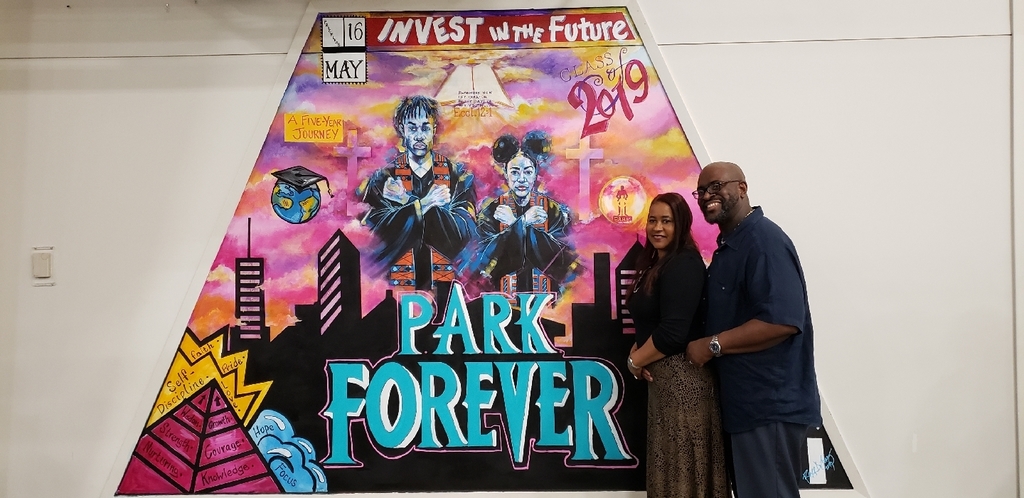P.A.R.K.'s 2019 mural by artist Rex Deloney
